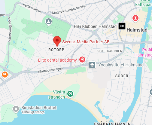 Karta med Fågelvägen 13 i fokus.